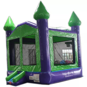 modular-yellow-castle-inflatable-bounce-house-with-blower
