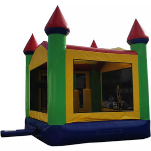 modular-green-castle-inflatable-bounce-house-with-blower
