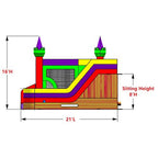 marble-castle-water-slide-bounce-house-combo-with-blower