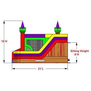 marble-castle-water-slide-bounce-house-combo-with-blower