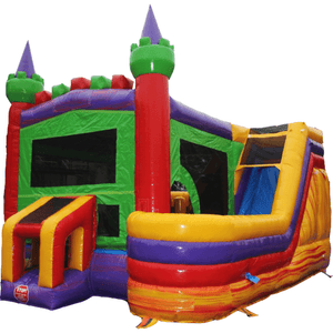 marble-castle-water-slide-bounce-house-combo-with-blower