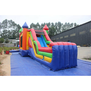 rainbow-super-inflatable-bounce-house-combo-with-blower